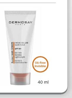 ضدآفتاب فلویید +SPF50 بی رنگ از برند Dermobay